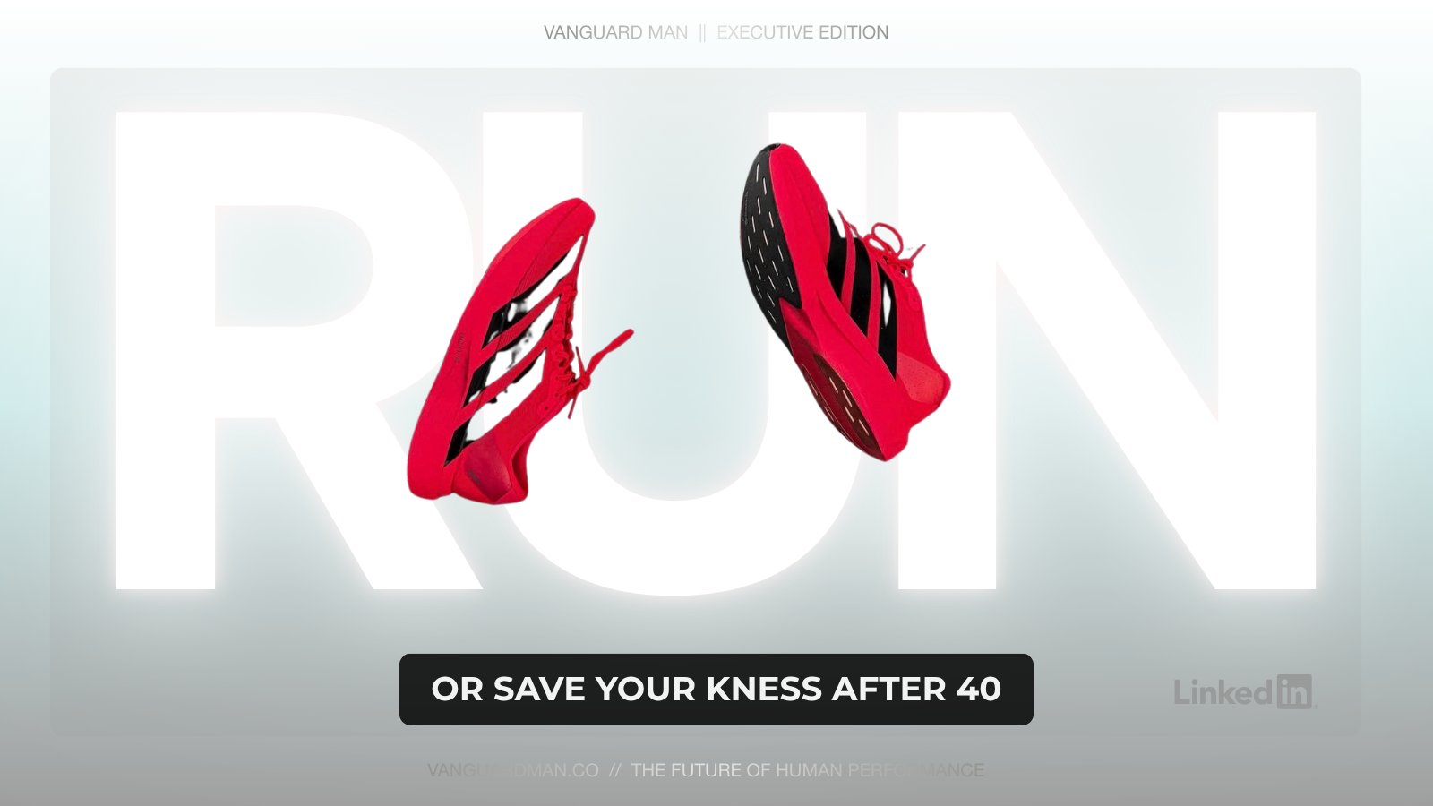 Run or save your knees after 40