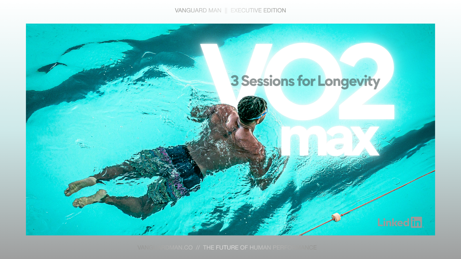 VO2 max — 3 sessions for longevity