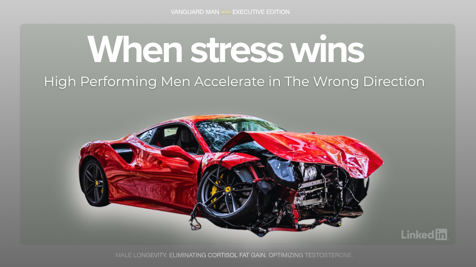 When stress wins — high performing men